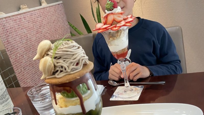 娘とカフェデート