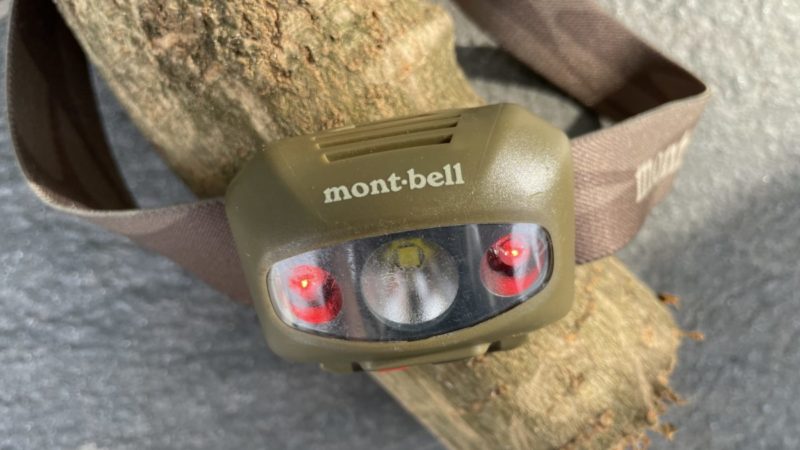 ヘッドライトの赤色LED 